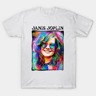 JANIS JOPLIN HIPPIE CHIC T-Shirt